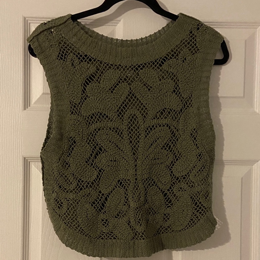 House of Harlow 1960 Sage Green Knit Top